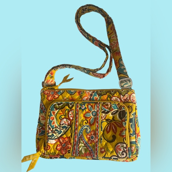 Vera Bradley Provencal Cassidy Shoulder Bag RETIRED. 22” Strap - Picture 1 of 6